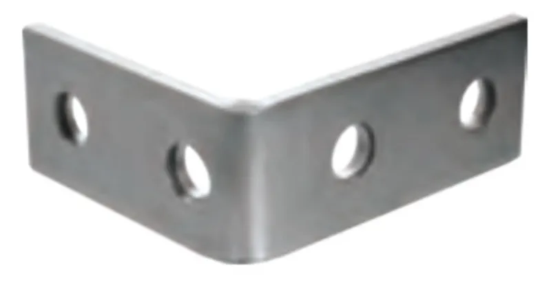 9/16" 4-Hole Angle Bracket, SS