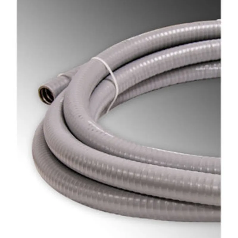 1/2" PVC Coated Stainless Steel Flex, 25' Coil