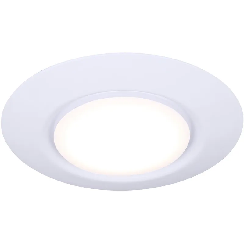 Low Profile LED 7 inch White Disk Light