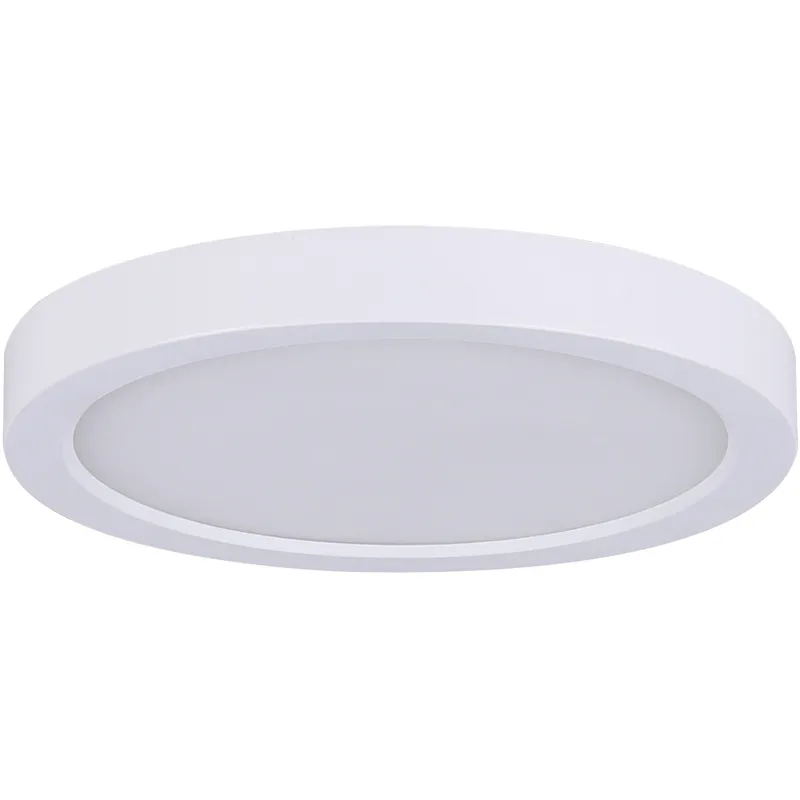 Madison LED 7 inch White Disc Light, Low Profile