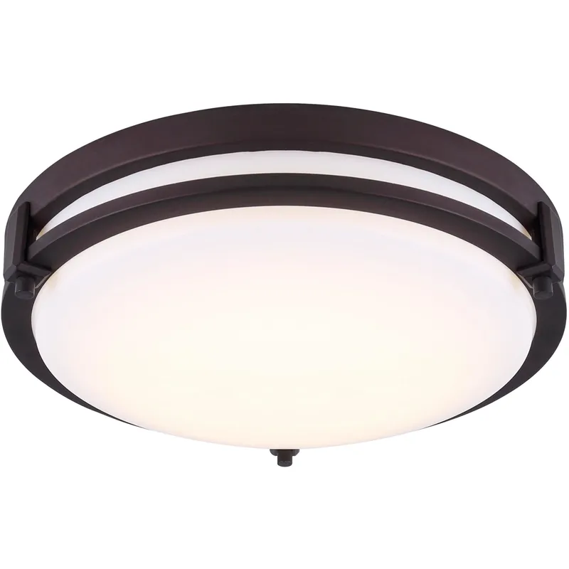 Madison LED 13 inch Oil Rubbed Bronze Flush Mount Ceiling Light