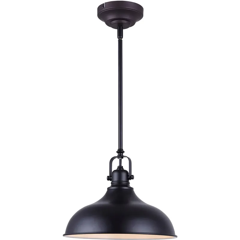 Madison LED 12 inch Black Pendant Ceiling Light