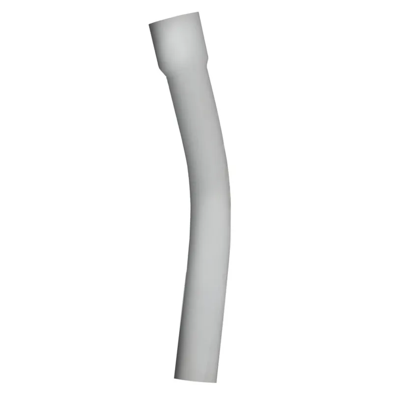 5" PVC 22-1/2° Elbow, Schedule 40, Gray, Bell End