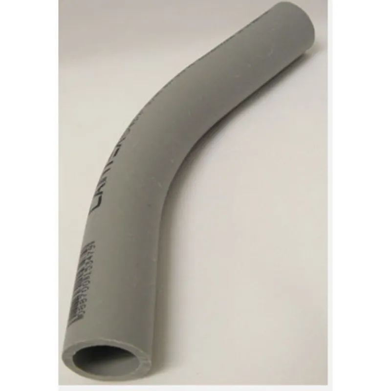 3/4" PVC 45° Elbow, Schedule 40, Gray