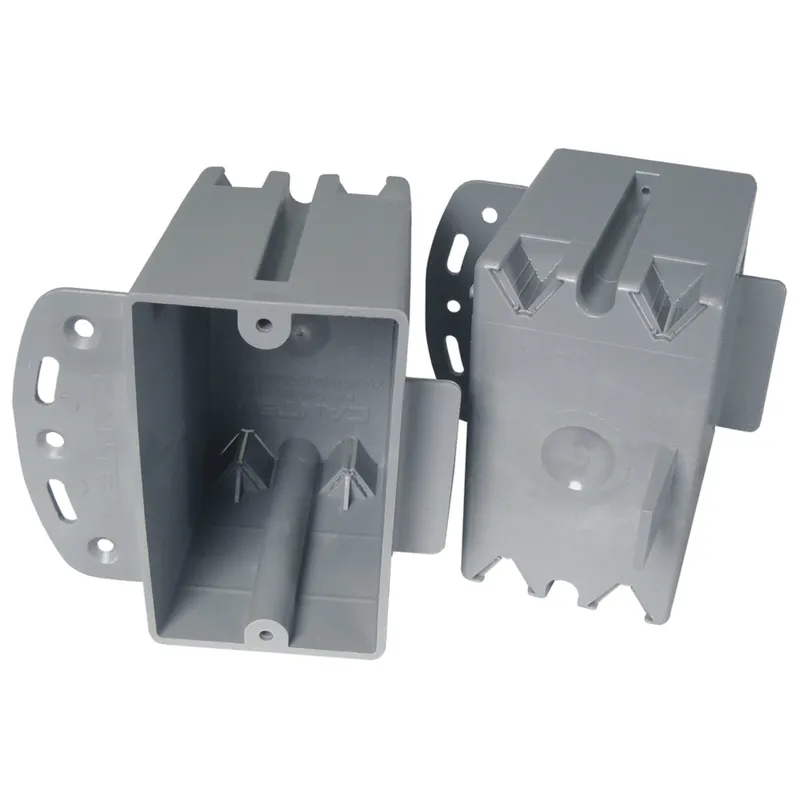 Switch/Outlet Box, 1-Gang, Non-Metallic