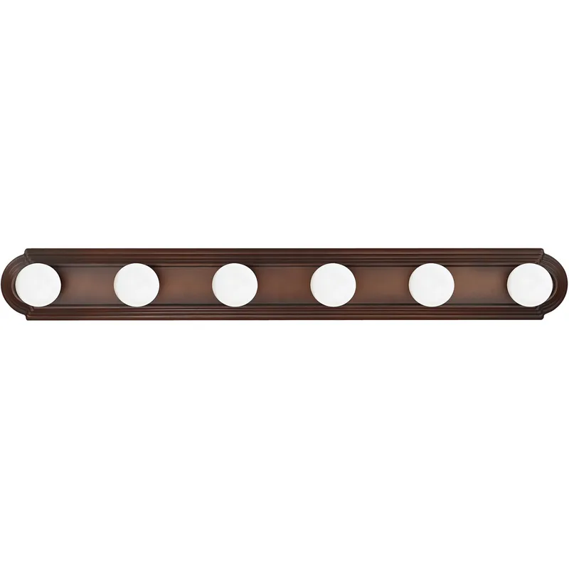 Alice 6 Light 36 inch Burnished Bronze Vanity Light Wall Light