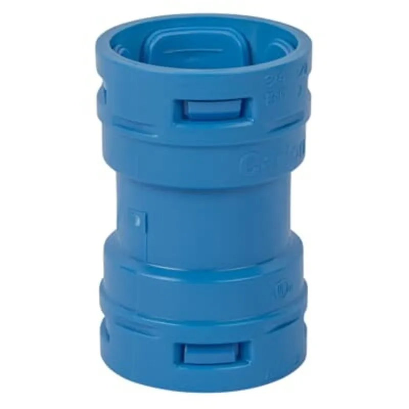 3/4" ENT Polycarbonate Coupling, Blue