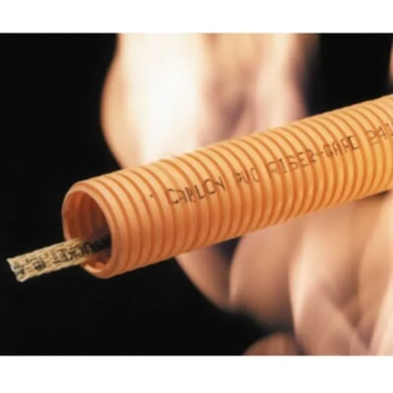 Riser-Gard Corrugated Flexible Conduit w/ Tape, 2", Orange, 2800'