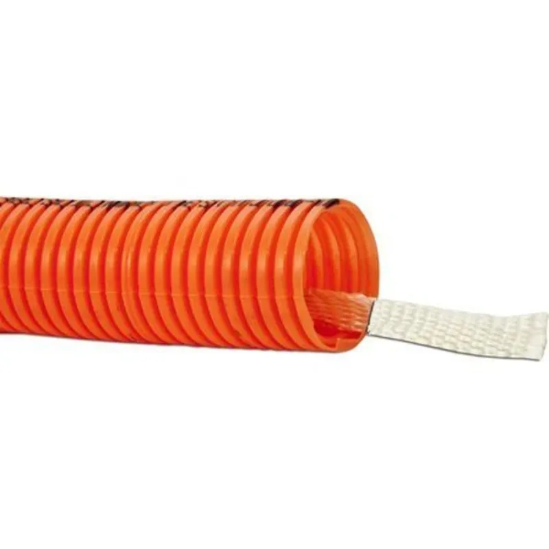 1INCH R/G PVC CORR ORG W/TAPE