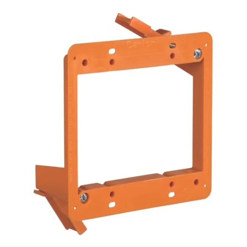 Mounting Bracket, 2-Gang, Low Voltage, Non-Metallic