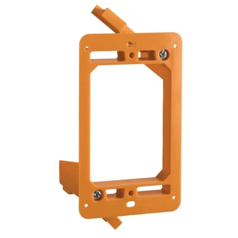 Mounting Bracket, 1-Gang, Low Voltage, Non-Metallic