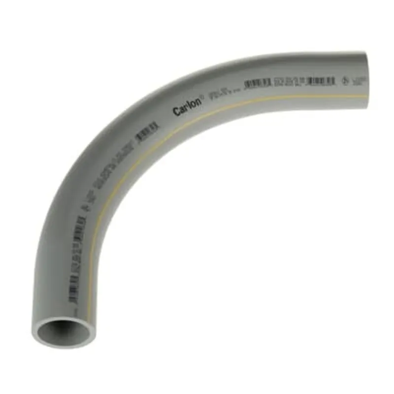 2" PVC 90° Elbow, Schedule 80, Gray