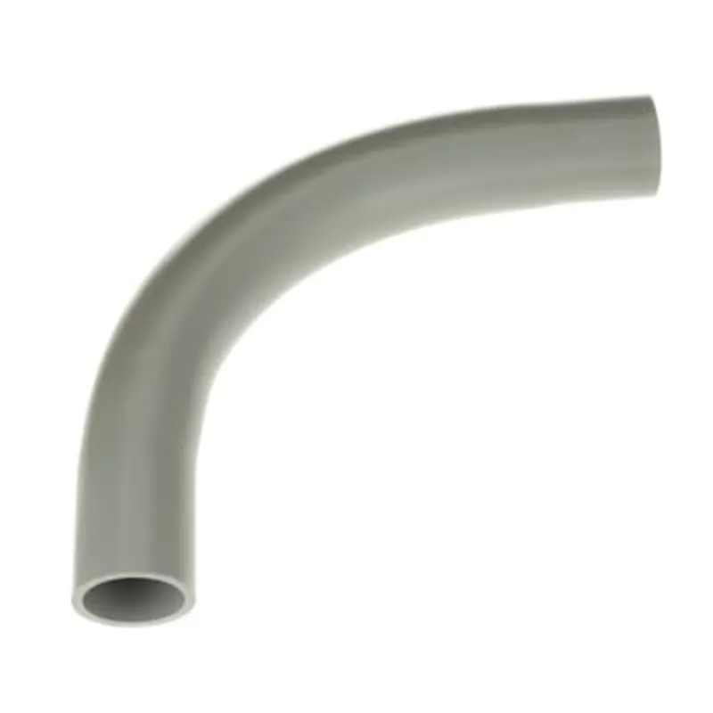3" PVC 90° Elbow, Schedule 80, Gray
