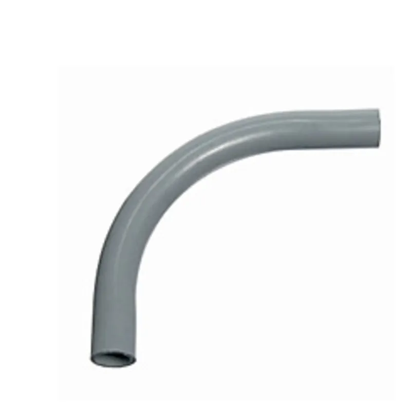 1-1/4" PVC 90° Elbow, Schedule 80, Gray