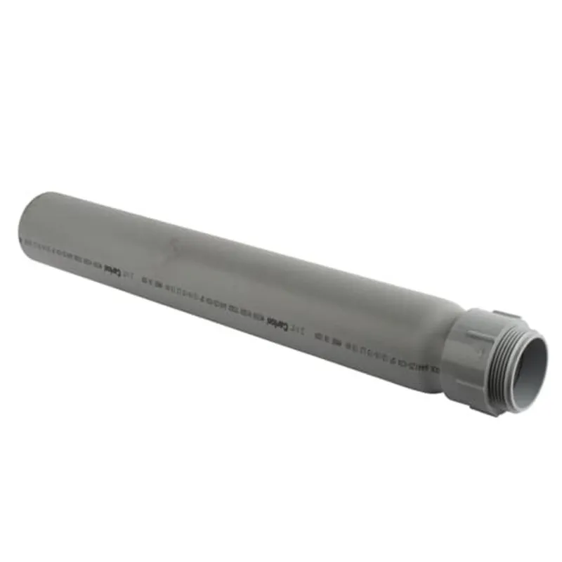 Riser, Slip Meter, Diameter: 2", Length: 24", PVC