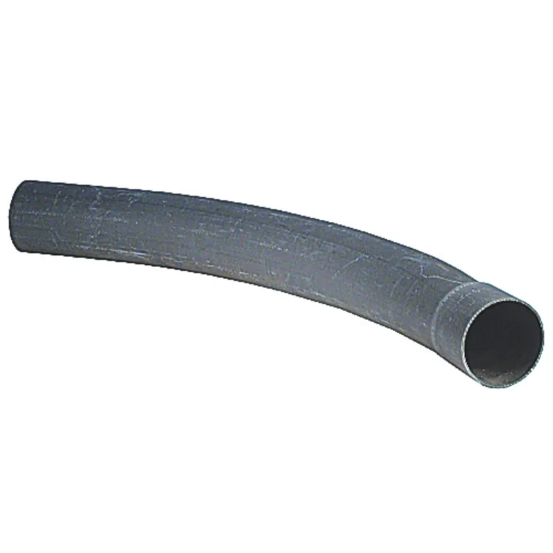 2" PVC 90° Elbow, 18" Radius, DB-60, Gray