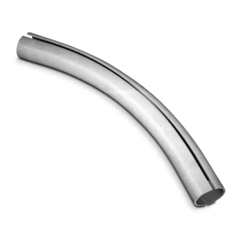 2" PVC 45° Split Duct Elbow, 24" Radius, Schedule 40, Gray