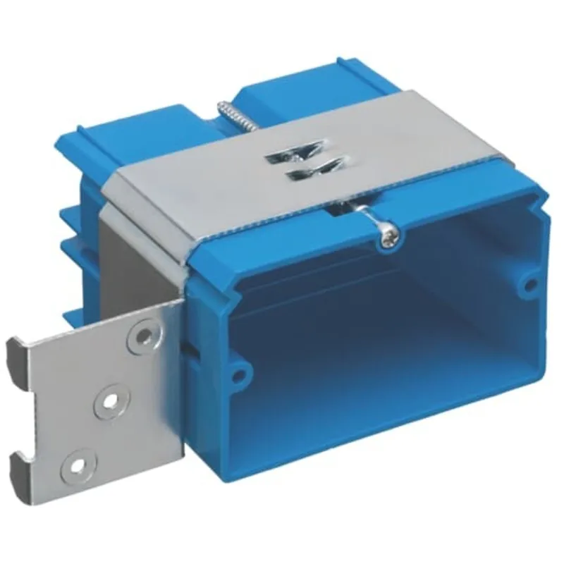 Adjustable Switch/Outlet Box, 1-Gang, Non-Metallic