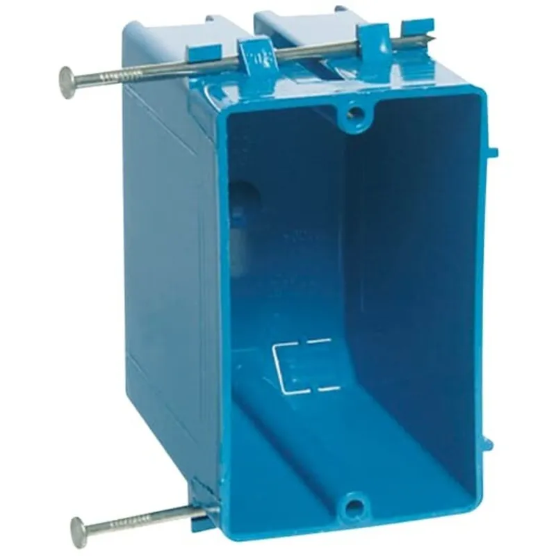 Switch/Outlet Box, 1-Gang, Non-Metallic