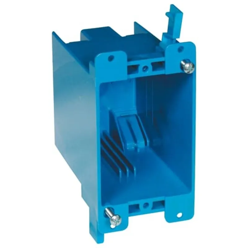 Switch/Outlet Box, 1-Gang, Non-Metallic