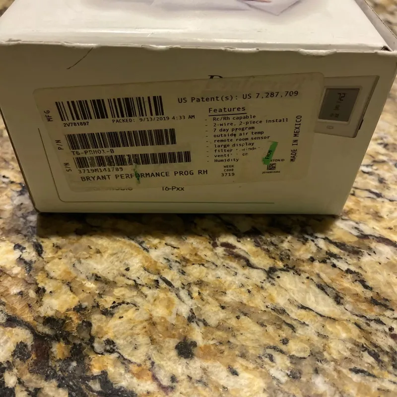 CARRIER T6-PRH01-B Programmable Relative Humidistat Control