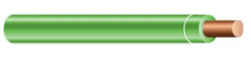 12 AWG, THHN/THWN-2, Solid Copper, Green, 1250'