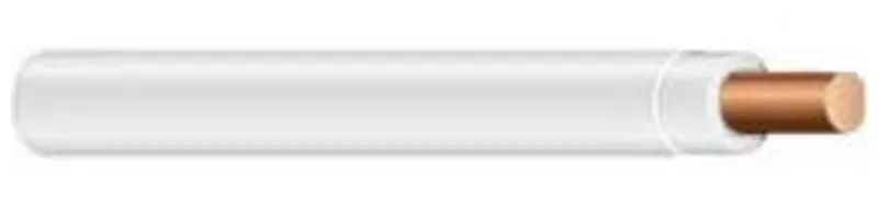 14 AWG, THHN/THWN-2, Solid Copper, White, 1500'