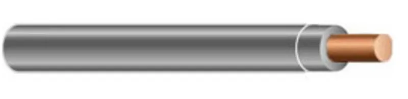 14 AWG, THHN/THWN-2, Solid Copper, Gray, 1500'