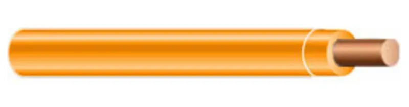 12 AWG, THHN/THWN-2, Solid Copper, Orange, 1250'