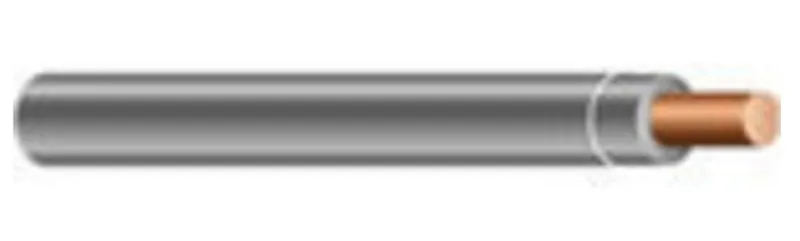 10 AWG, THHN/THWN-2, Solid Copper, Gray, 750'