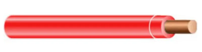 10 AWG, THHN/THWN-2, Solid Copper, Red, 750'
