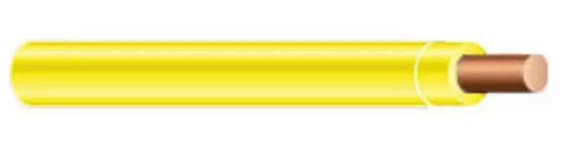 12 AWG, THHN/THWN-2, Solid Copper, Yellow, 1250'