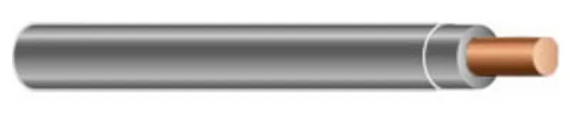 12 AWG, THHN/THWN-2, Solid Copper, Gray, 1250'