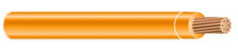 14 AWG, THHN/THWN-2, Stranded Copper, Orange, 1500'
