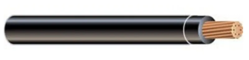 12 AWG THHN/THWN-2 Stranded Copper, Black, 1250' Coil Pack