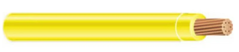 14 AWG, THHN/THWN-2, Stranded Copper, Yellow, 1500'