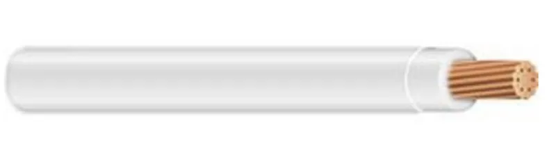 12 AWG, THHN/THWN-2, Stranded Copper, White, 1250'