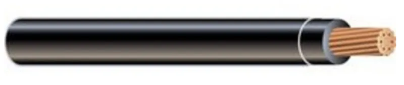 14 AWG, THHN/THWN-2, Stranded Copper, Black, 1500'