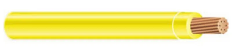 12 AWG THHN/THWN-2 Stranded Copper, Yellow, 1250' Coil Pack