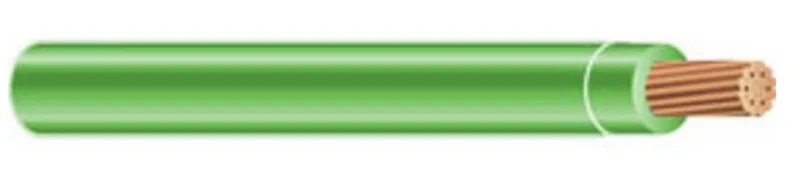 14 AWG, THHN/THWN-2, Stranded Copper, Green, 1500'
