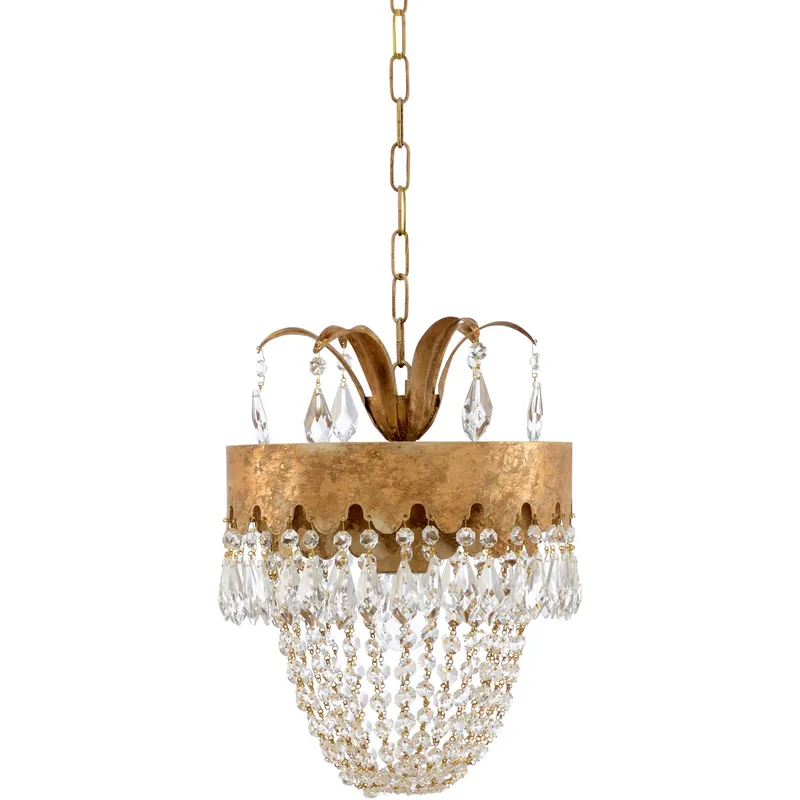 Chelsea House 1 Light 10.8 inch Venetian Gold Pendant Ceiling Light