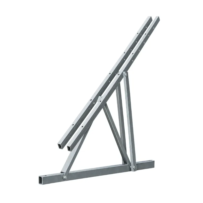 CHIKOUSA Lawn Lizard – 20°-45° Adjustable Ground Mount – Standard Version – Silver