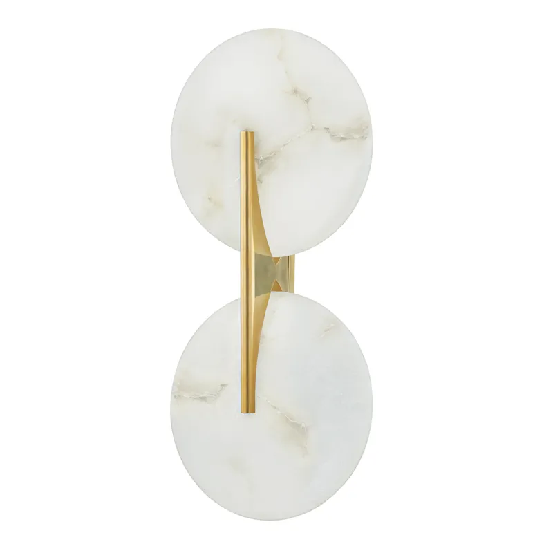 Asteria LED 10 inch Vintage Brass ADA Wall Sconce Wall Light