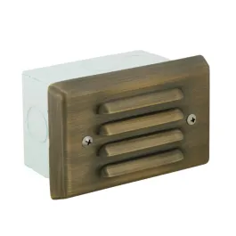 Corona Lighting 2.5W LED Step Light - 2700K - 240 Lumens - 12V - Antique Bronze