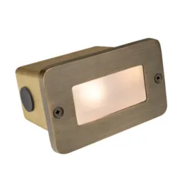 Corona Lighting 2.5W LED Step Light - 2700K - 240 Lumens - 12V - Antique Bronze