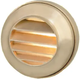Corona Lighting 1.5W LED Step Light - 2700K - 120 Lumens - 12V - Natural Brass