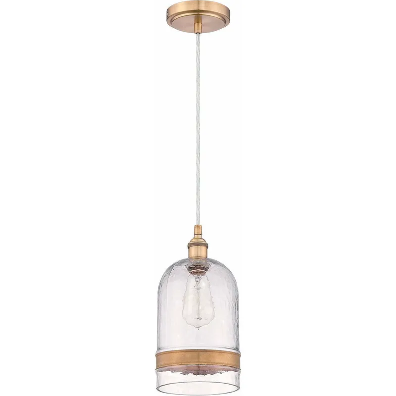 Neighborhood 1 Light 5.75 inch Aged Copper Mini Pendant Ceiling Light