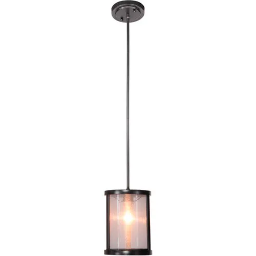 Danbury 1 Light 8 inch Matte Black Mini Pendant Ceiling Light