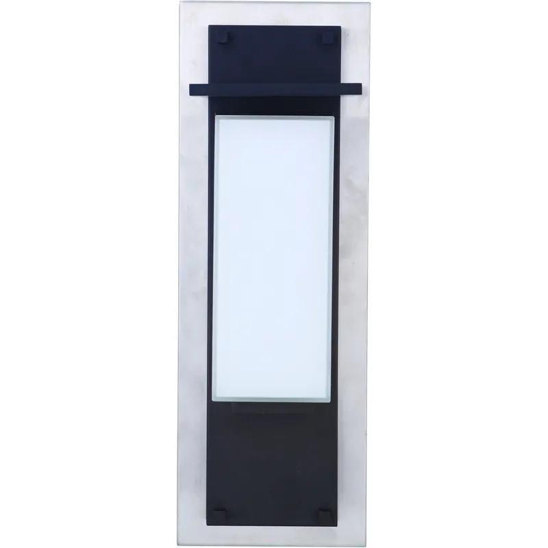Heights 1 Light 24 inch Stainless Steel/Midnight Outdoor Wall Mount