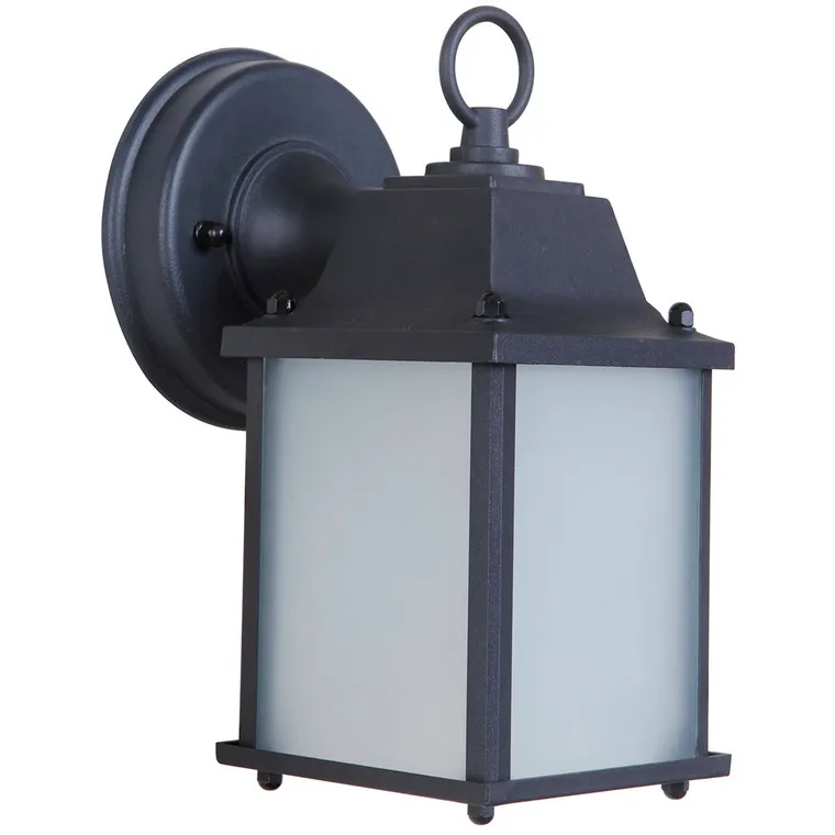 Coach Lights LED 9 inch Textured Black Outdoor Wall Mount in Textured Matte Black